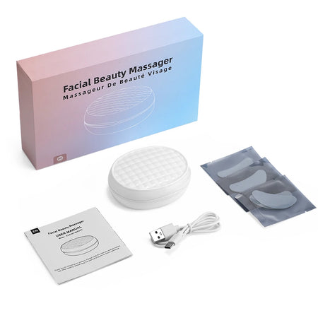 660nm Red Light Eye Massager With EMS &ndash; Anti Aging Eye Care WHITE