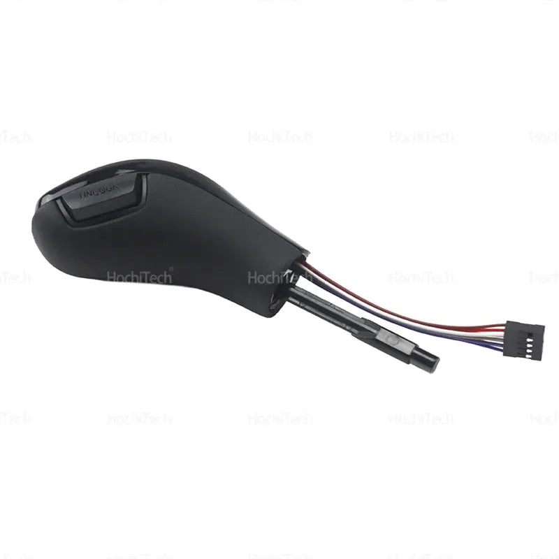 For BMW 1 Series E81 E82 E87 E88 2005-2011 PU Leather LED Gear Shift Knob Thumb Type Shifter Lever Head Retrofit Kit by InterCyprus Trading Ltd