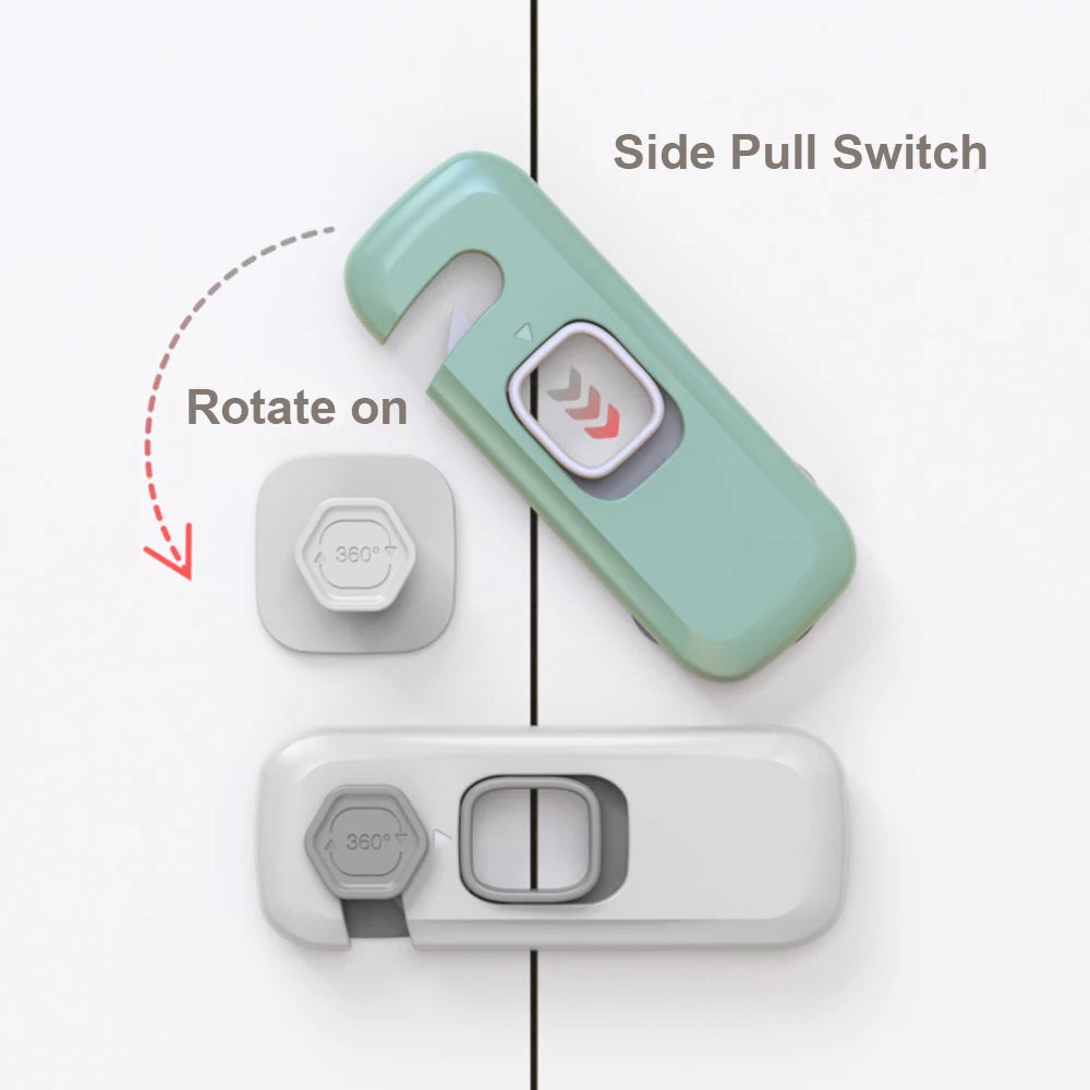Child Safety Lock &ndash; Durable Protection for Cabinets and Refrigerators