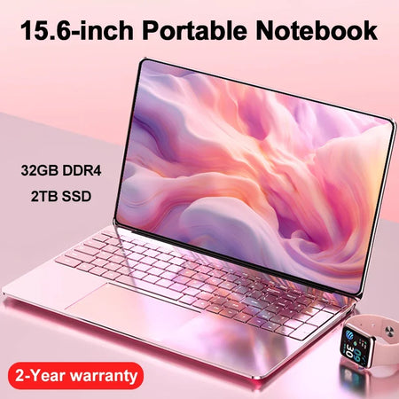 Portable 15.6 Inch Laptop &ndash; High Performance 32GB RAM with 2TB SSD