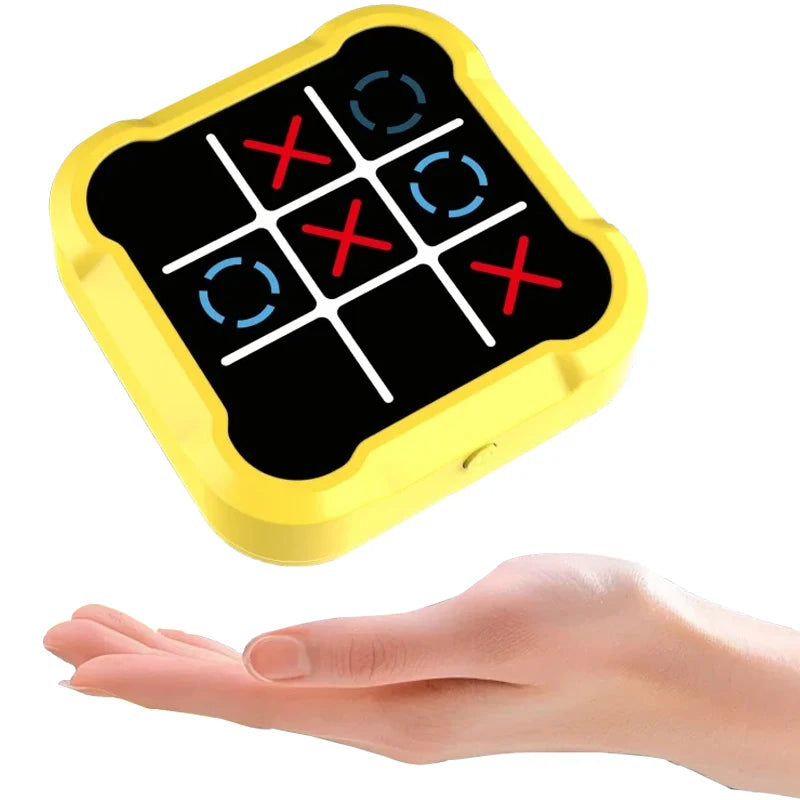 Electronic Tic Tac Toe Strategy Game for Kids - Interactive Parent-Child Brain Development Toy