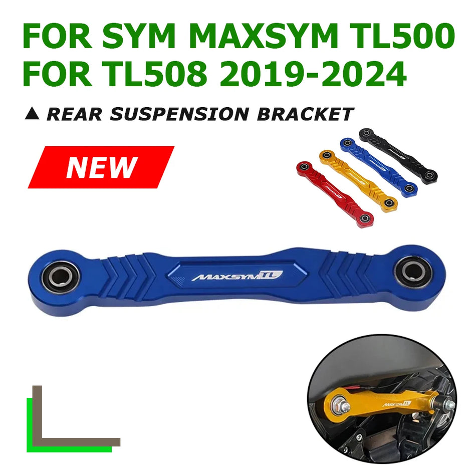 SYM Maxsym TL500 TL508 Achtervork Schokbreker Beugel Stang, Geanodiseerd