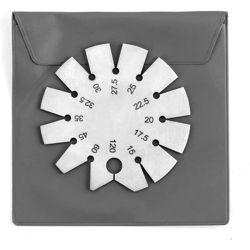 Stainless Steel Bevel Gauge &ndash; Knife Angle Finder (15&deg;-120&deg;) 1pc