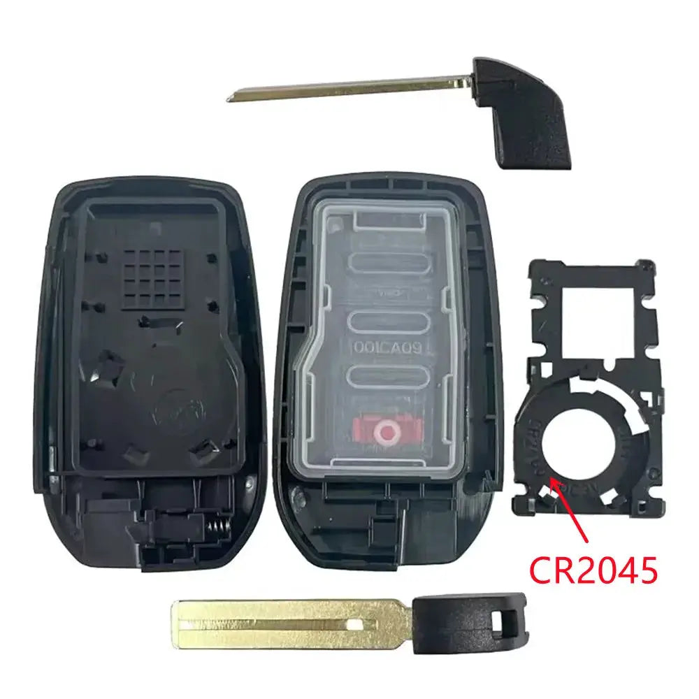 Car Smart Remote Key Shell Replacement For Toyota Corolla Cross 2022-2024 3/4/5/6 Buttons With Logo by InterCyprus Trading Ltd