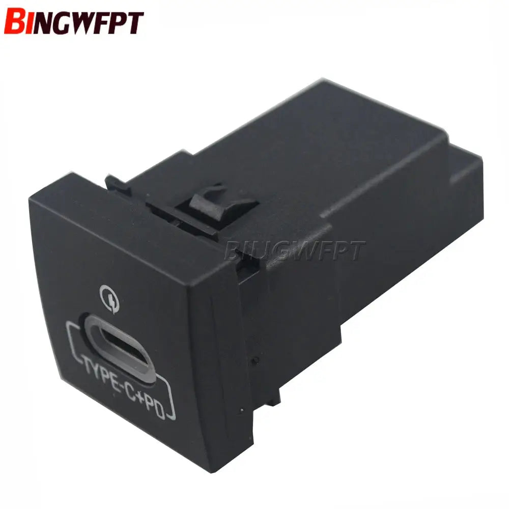 For VW Golf 6 Jetta 5 MK5 Scirocco 2010 2011 2012-2014 Car USB Charger Quick Charge QC3.0 Auto Phone Charging Adapter Button by InterCyprus Trading Ltd