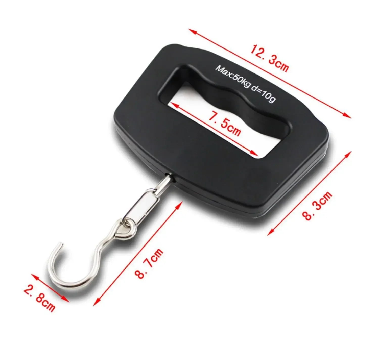 50kg Mini Portable Electronic Scale &ndash; Auto Lock Readings