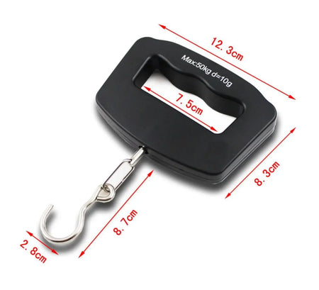 50kg Mini Portable Electronic Scale &ndash; Auto Lock Readings