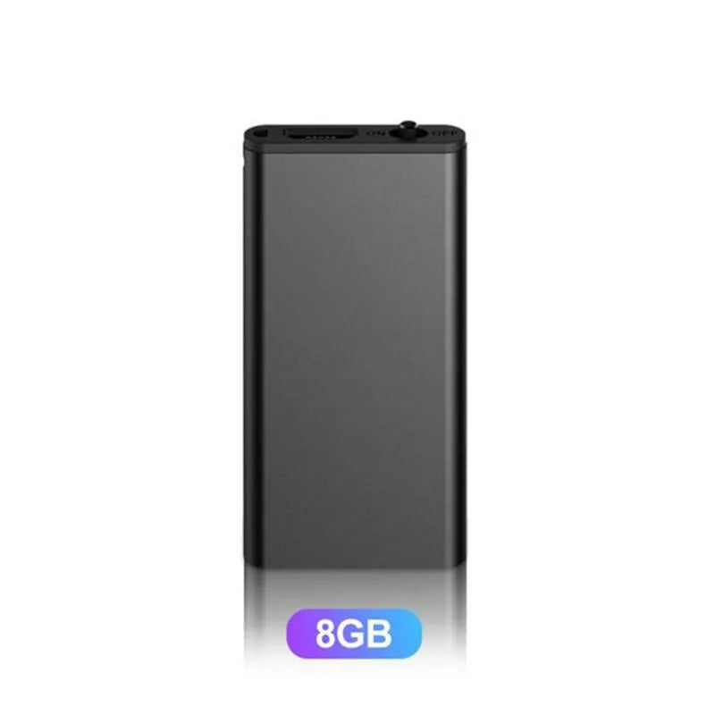Ultra-Thin Mini Voice Recorder with Sound Activation &amp; HD Noise Reduction