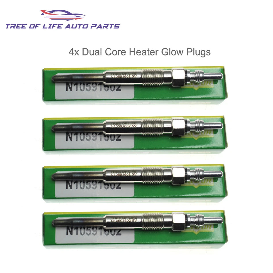 Glödstift för VW Touran och Skoda Octavia II 1.9/2.0 TDI 5V N10591603 Kompatibla Motorer