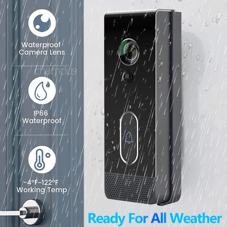 Tuya WiFi Doorbell Camera Outdoor &ndash; Battery Powered