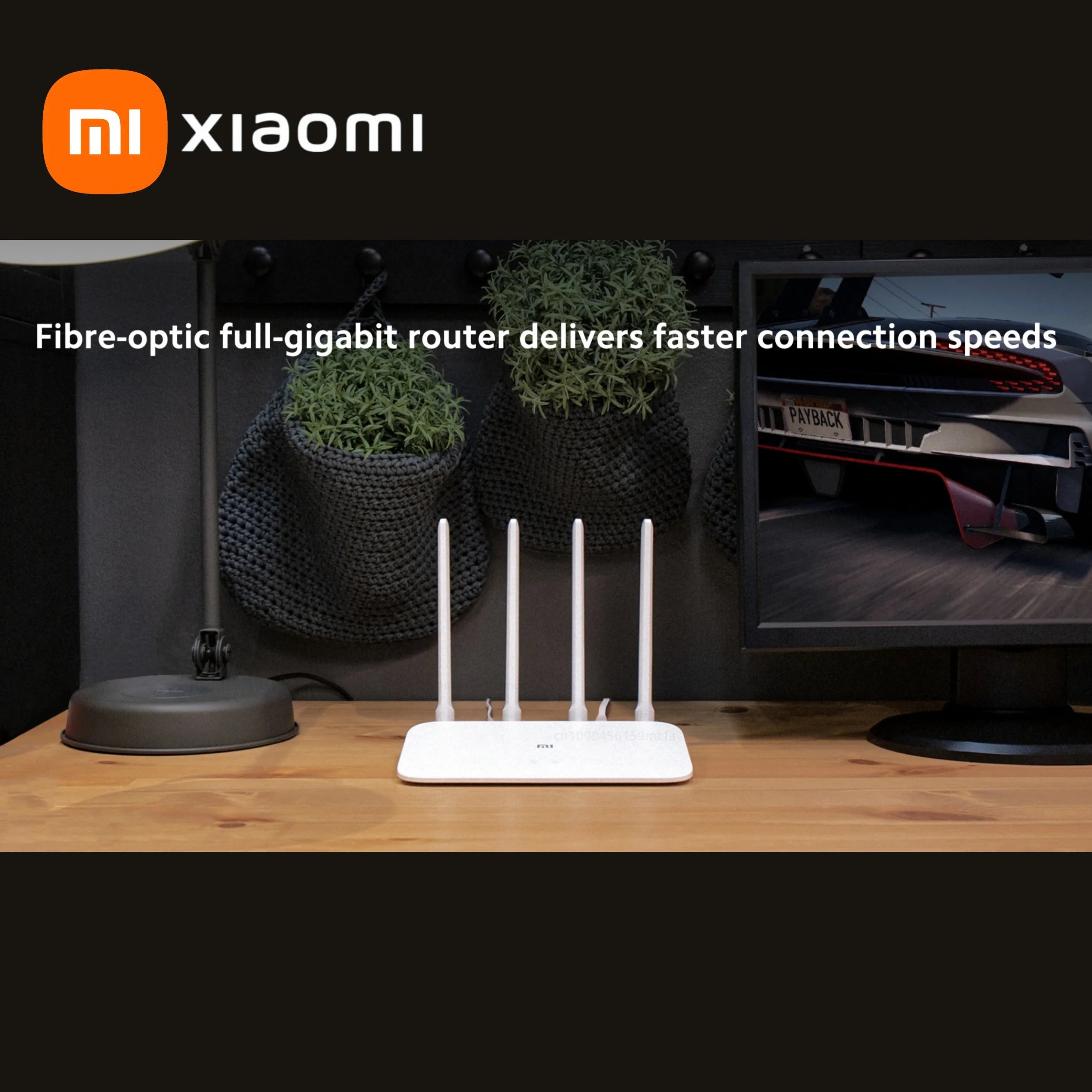 Xiaomi Router 4A Gigabit Edition &ndash; High Gain Antennas