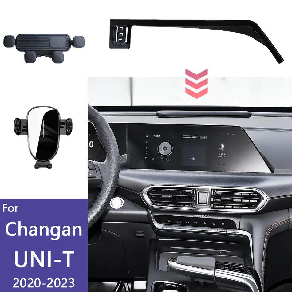 Changan UNI-T Trådlös Laddning Telefonhållare Gravitation Fäste