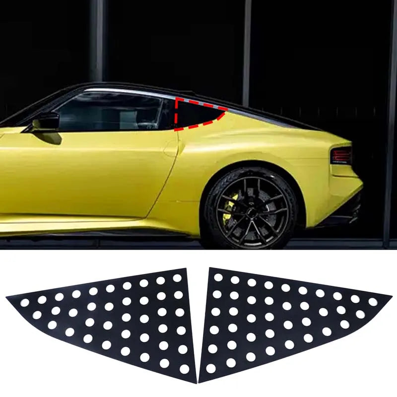 Μαύρο Πίσω Τρίγωνο Από Κράμα Αλουμινίου Με Κυψελωτό Σχέδιο Για Nissan 400Z