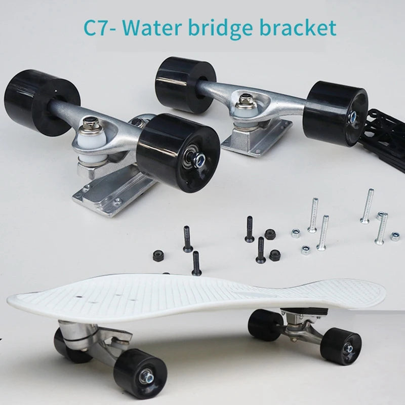 Ground-Free Land Surfing Skateboard &ndash; Bridge Rotation