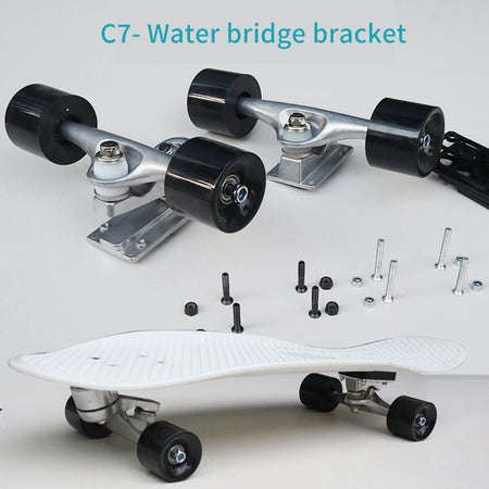 Ground-Free Land Surfing Skateboard &ndash; Bridge Rotation