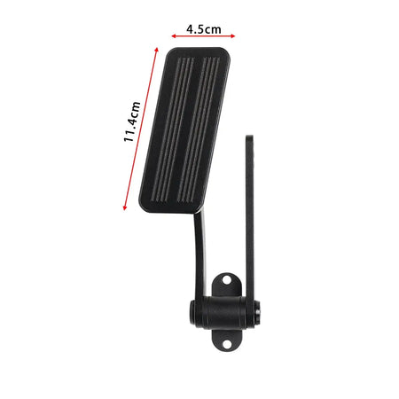 Universal Black Gas Pedal Accelerator Throttle Firewall Mounting Bracket For Street Rat Rod For GM For Chevy For Ford DH-1126 by InterCyprus Trading Ltd