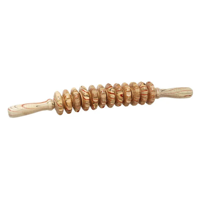 Wood Therapy Roller Gear Stick AL-MG-01 &ndash; Lymphatic Drainage type B
