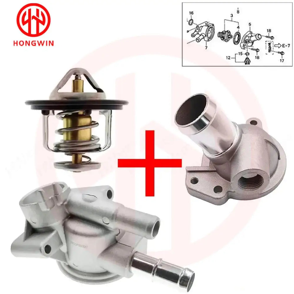 Coolant Thermostat Housing 19311-P08-000 for Honda Civic 1992-1995