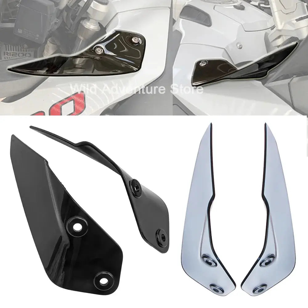 Motorcycle Windshield Windscreen Wind Side Deflector HandShield For BMW R1200GS Adventure R1200 R1250 GS adv GSA 2014-2023 2024 by InterCyprus Trading Ltd