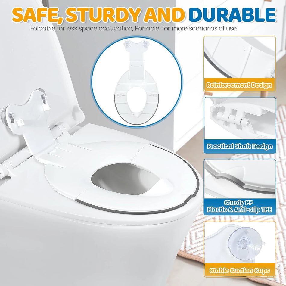 Foldable Toddler Toilet Seat &ndash; Portable Urine Barrier