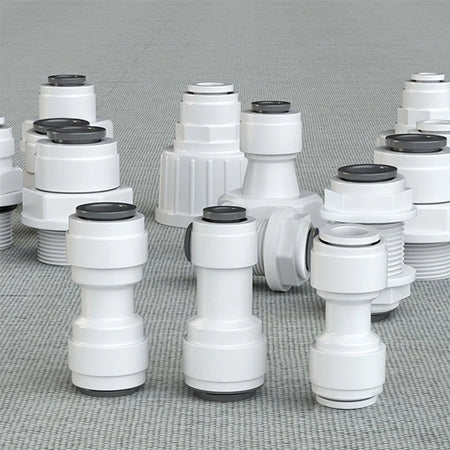 Straight RO Quick Water Fitting &ndash; Durable 1/4 Inch Hose Connector