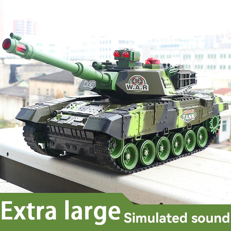 54CM Large RC Tank &ndash; 2.4G Battle Ready Off Road Performance