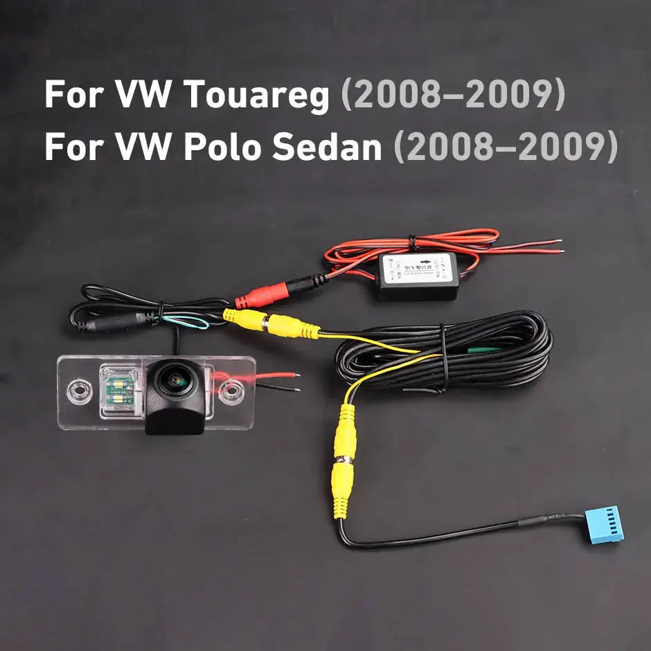 RCD330 HD 720P Car Rear View Backup Camera with Filter Relay For Volkswagen Touareg Polo Sedan Android Carplay Monitor by InterCyprus Trading Ltd