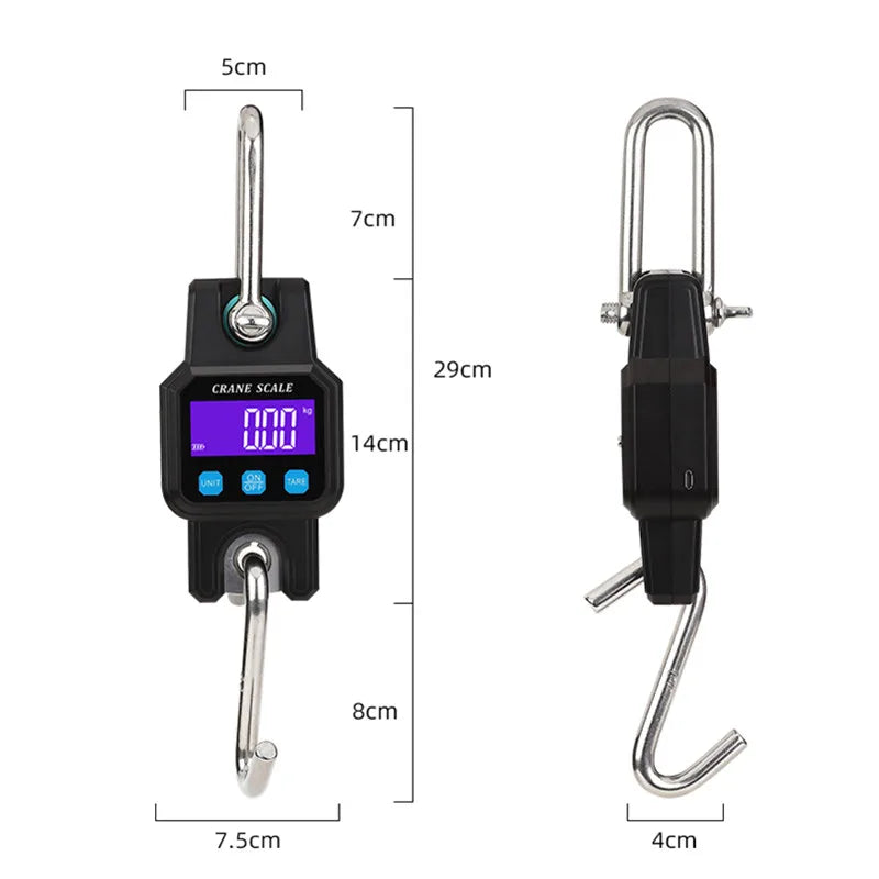 WH-C06B Bluetooth Portable Hook Scale &ndash; 300kg Capacity