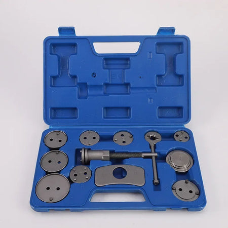 12Pcs Universal Brake Caliper Rewind Kit &ndash; Pad and Piston Blue
