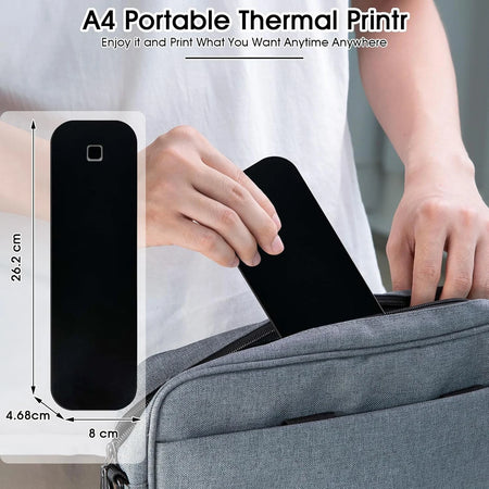 MarkLife D210 - Portable A4 Thermal Printer With Bluetooth