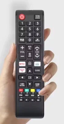 Universal Remote Control for Samsung Smart TV &ndash; Infrared Black