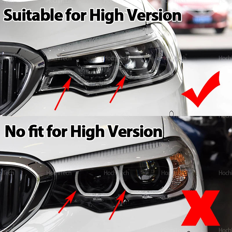 Tableaux LED DRL blancs pour BMW Série 5 G30 G31 F90 M5 2017-2020