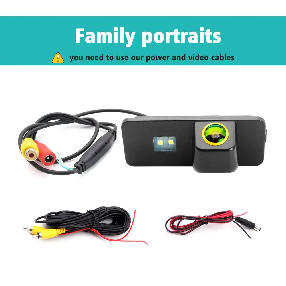 SMARTOUR 180 Degree Car Rear View Camera for VW GOLF POLO PASSAT 5 SCIROCCO EOS LUPO CC POLO(2 Cage) PHAETON BEETLE SEAT VARIANT by InterCyprus Trading Ltd