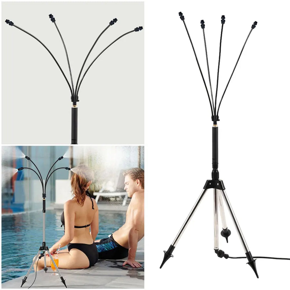 Terrassenstehende Sprüher verstellbarer tragbarer Poolstand-Sprüher
