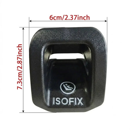 Rear Seat ISOFIX Plastic Cover For Mercedes-Benz W176 W117 W156 A CLA GLA by InterCyprus Trading Ltd