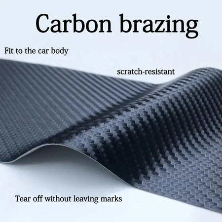 Carbon Fiber Car Door Sill Protectors 4Pcs For JAC S2 S3