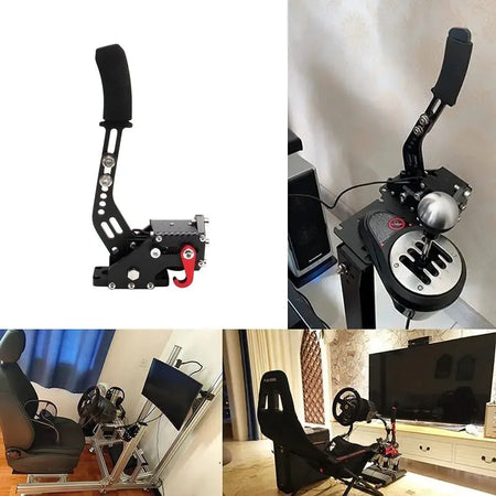 Brake System USB Handbrake For Logitech G29/G27/G25 PC Hall Sensor Rally SIM Racing Games T300 T500 by InterCyprus Trading Ltd