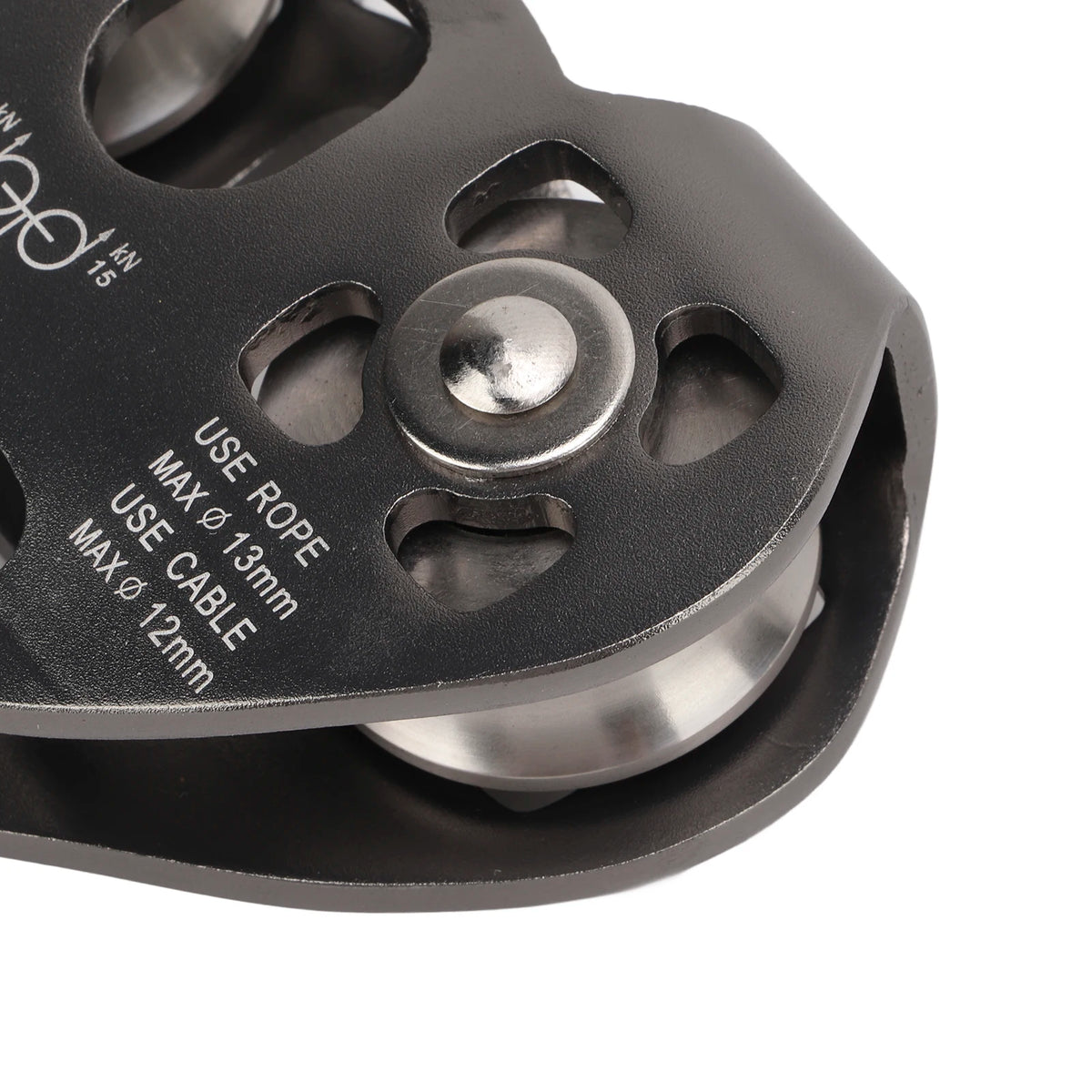 ZK30 Zipline Swivel Pulley Aluminum &ndash; Ultra Lightweight