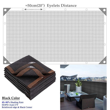 Customisable Balcony Privacy Screen &amp; Sunshade Net