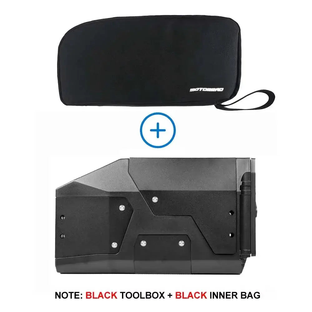 Toolbox Aluminum Tool Box For CFMOTO 800MT 800MTX 800 MT 800 MTX 800 MT MTX 800MT-X Motorcycle Decorative Left Side Bracket Box by InterCyprus Trading Ltd