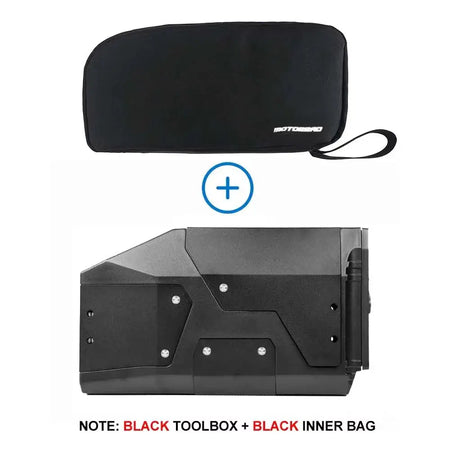 Toolbox Aluminum Tool Box For CFMOTO 800MT 800MTX 800 MT 800 MTX 800 MT MTX 800MT-X Motorcycle Decorative Left Side Bracket Box by InterCyprus Trading Ltd