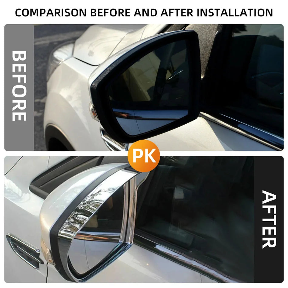 Ford Kuga Escape Πλαίσιο Καθρέφτη Οπισθοπορείας με ABS, Ασημί/Ίνες Άνθρακα