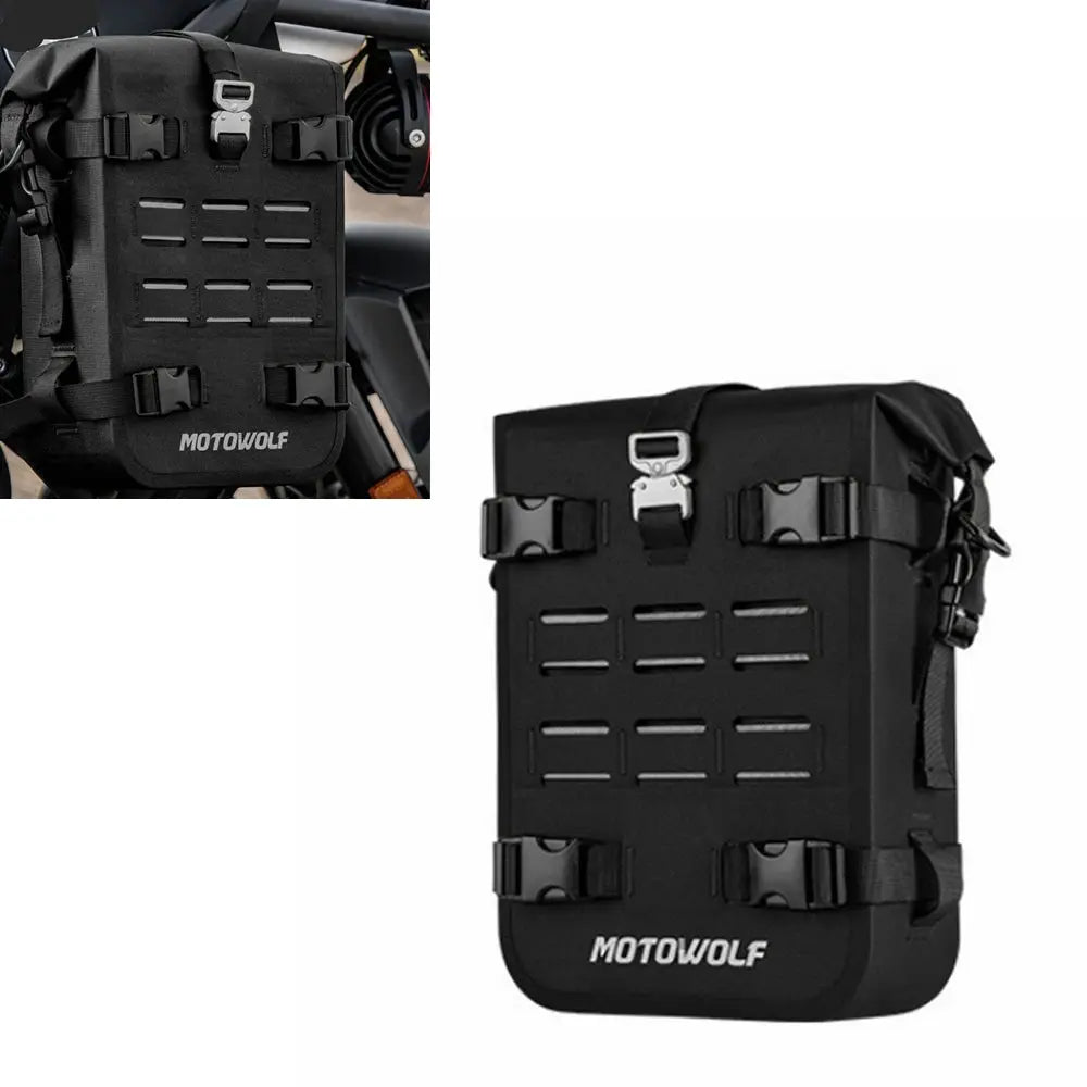 Motorcycle Bumpers Bag Waterproof 6L Motorcycle Side Frame Bag Motorcycle Crash Bar Bag Universal Motor Riding Tools Storage Ba by InterCyprus Trading Ltd