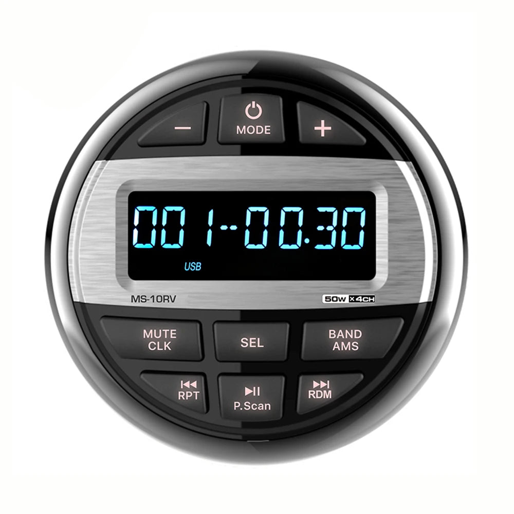 AKAMATE MS-10RV &ndash; Waterproof Bluetooth Marine MP3 Radio radio