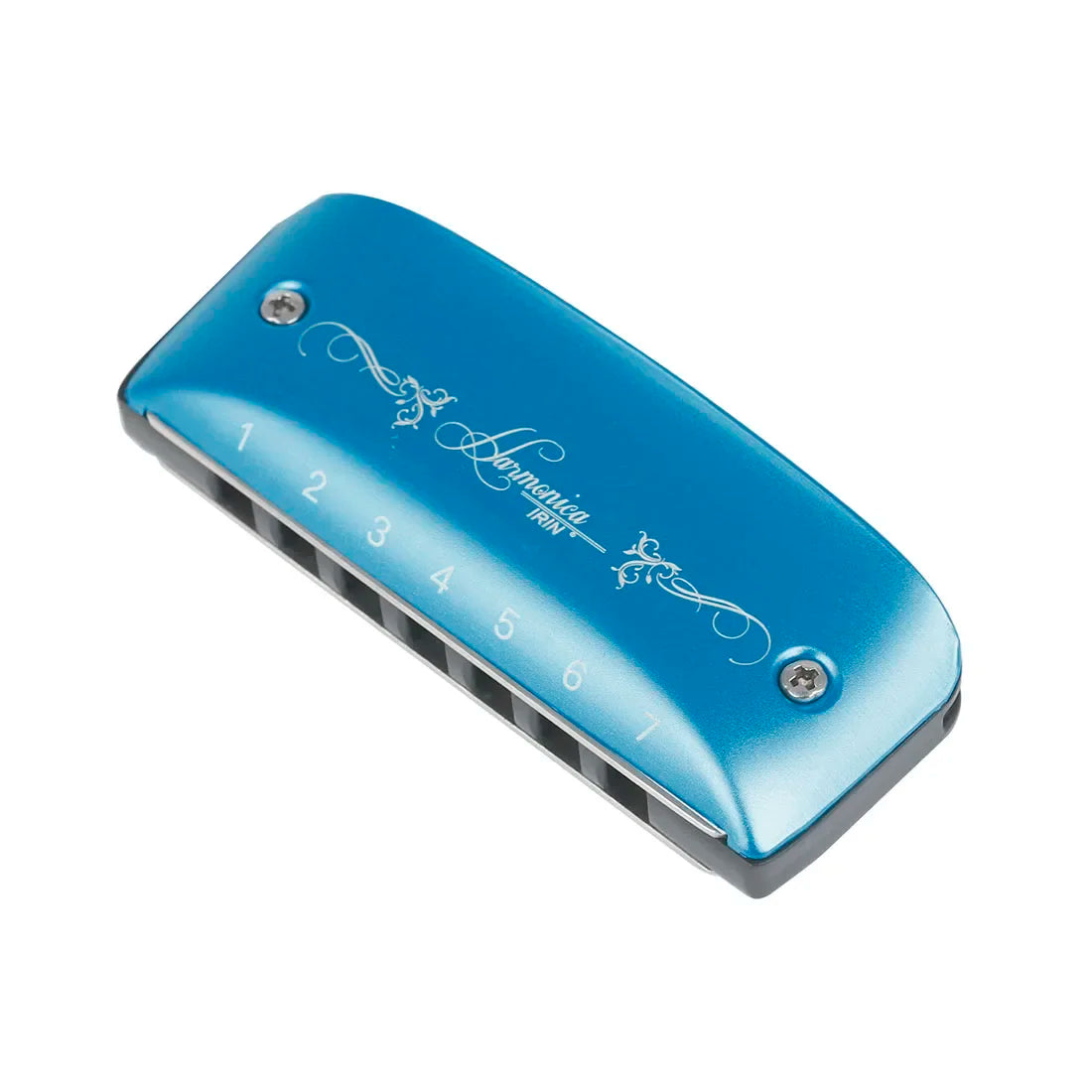 IRIN 7 Hole Blues Harmonica D Key &ndash; Beginner Friendly Harp