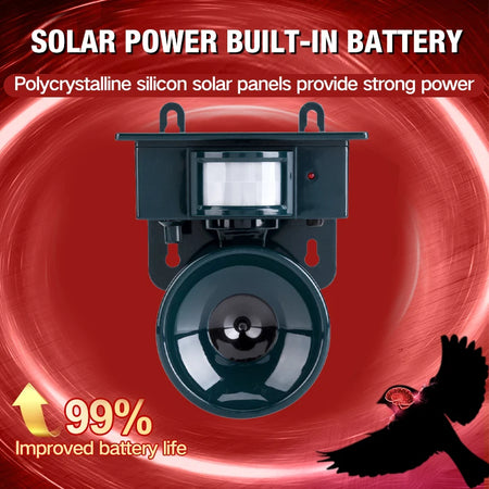 Solar Ultrasonic Bird Repellent &ndash; Eco Friendly Solar Power