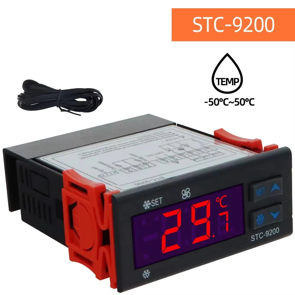 STC-9200 Thermostat Controller &ndash; Two Relay Output Thermostat STC-9200  220V