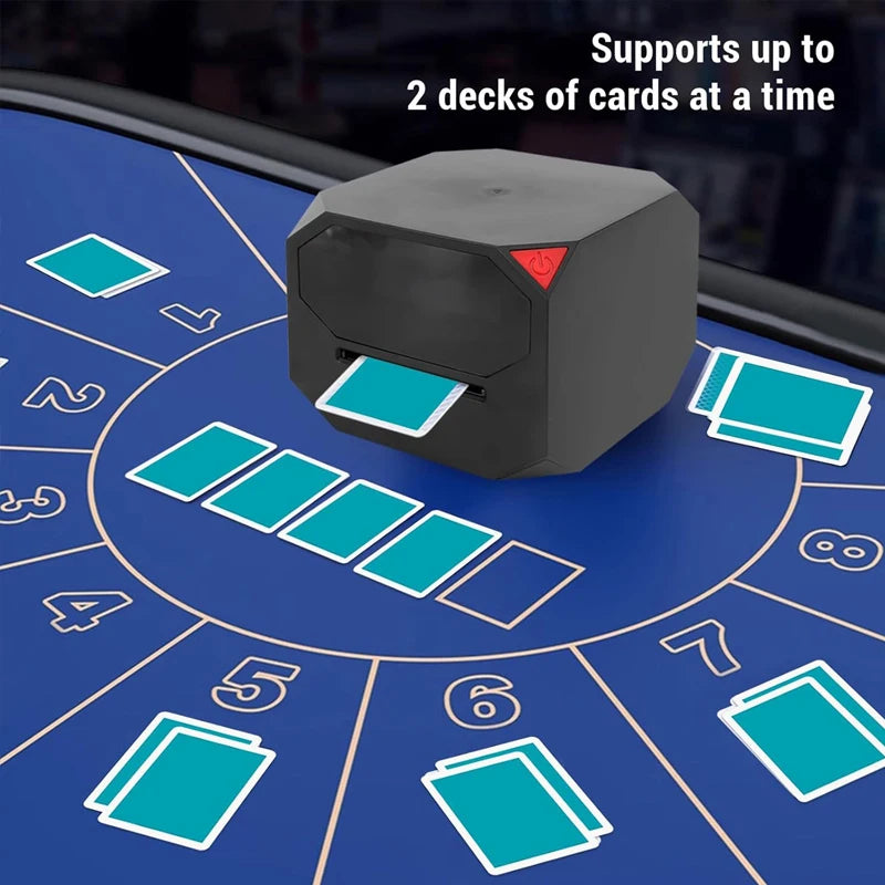 Rechargeable Automatic Card Dealer &ndash; 180/360 Rotation