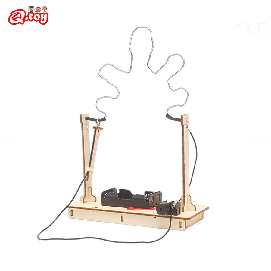 Kendin Yap STEM Oyuncakları Bilim Eğitim Kiti Ahşap Bulmaca Çocuklar İçin