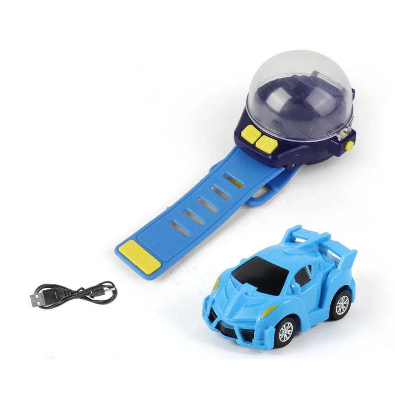Mini Remote Control Car Watch &ndash; Fun Racing Experience BlueLamborghinistyle